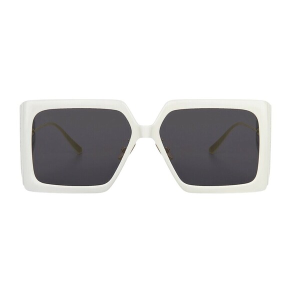 NWT Christian Dior DIORSOLAR-S1U-95A0-59 White Square 59mm Sunglasses main image 5